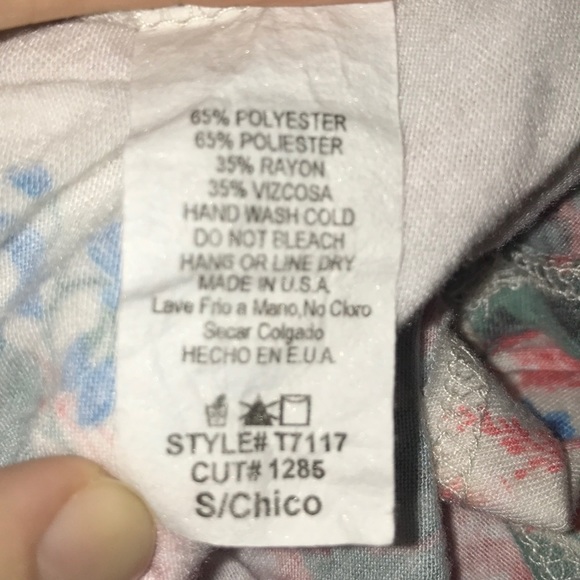 m t s Floral Shirt - Picture 8 of 8